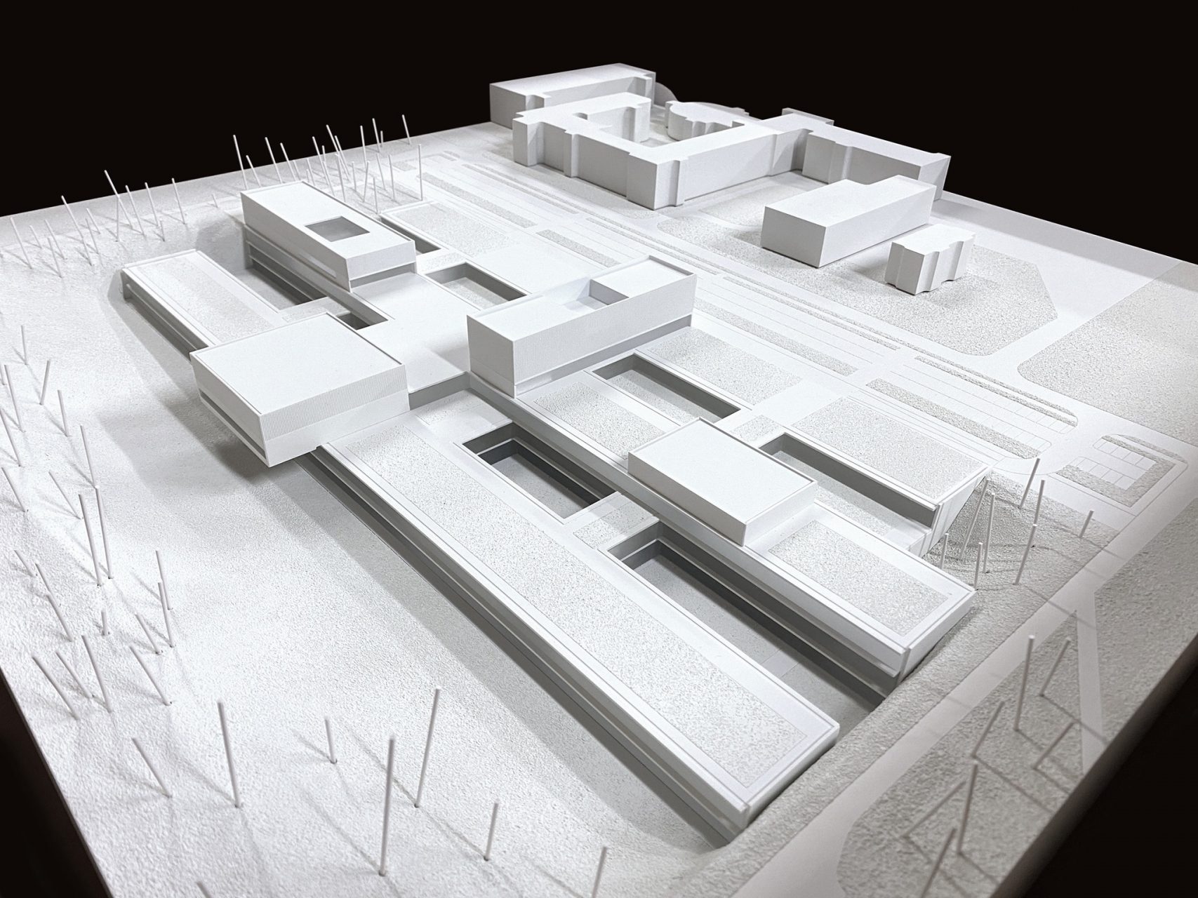Clinical building of PMU Szczecin | HW+P, ONIMO Architectural Models, PMU Building,